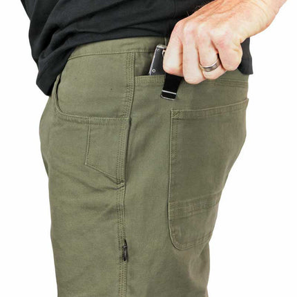 Trailblazer Taper Fit Pants - DK Olive