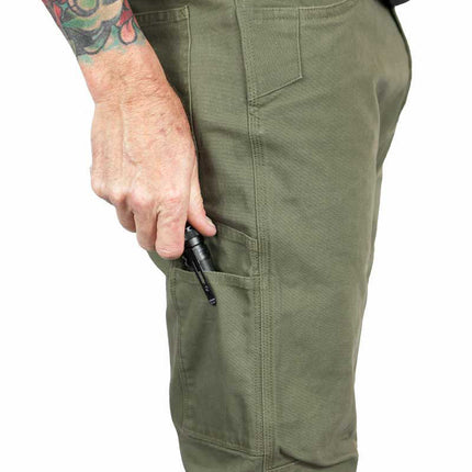 Trailblazer Taper Fit Pants - DK Olive
