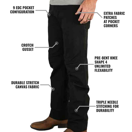 Trailblazer Standard Fit Pants - BLK