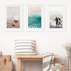 White Frame - w/ mat / 8x10 inches