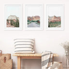 White Frame - w/ mat / 8x10 inches