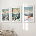 White Frame - w/ mat / 8x10 inches