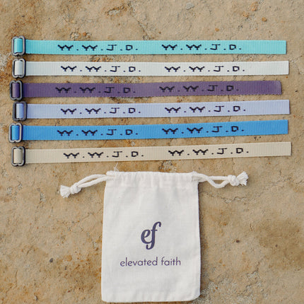 Mystery WWJD Bracelet Pack
