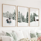 Wood Frame - no mat / 8x10 inches