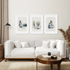 White Frame - w/ mat / 8x10 inches