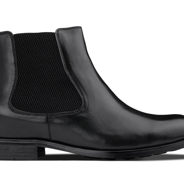 CALTO - Y72230 - 2.8 Inches Taller (Black) - Chelsea Boots