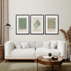 Black Frame - w/ mat / 8x10 inches