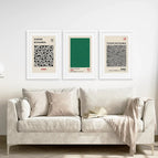 White Frame - w/ mat / 8x10 inches