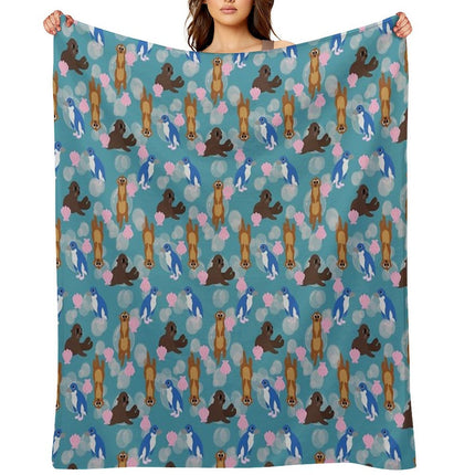 Team Tide Throw Blanket