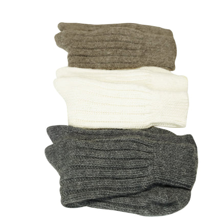 tittimitti® Women’s Alpaca Wool Socks 1 Pair – Soft Warm Winter Crew Socks (Made in Italy)