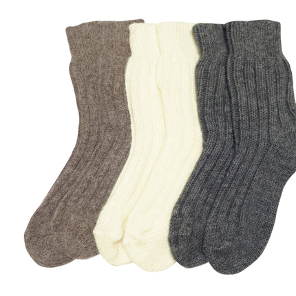 tittimitti® Men’s Alpaca Wool Socks – Soft Warm Winter Crew Socks (Made in Italy)