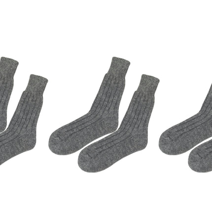 tittimitti® Women’s Alpaca Wool Socks 3-Pack – Soft Warm Winter Crew Socks (Made in Italy)
