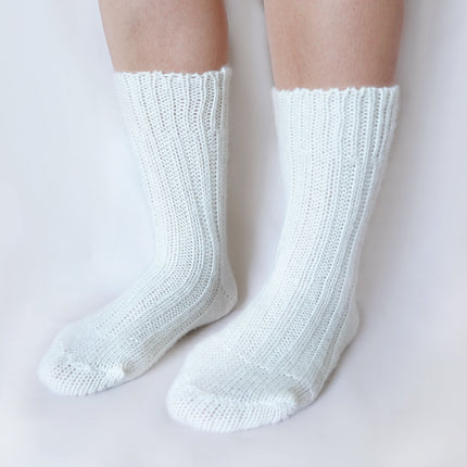 tittimitti® Women’s Alpaca Wool Socks 1 Pair – Soft Warm Winter Crew Socks (Made in Italy)