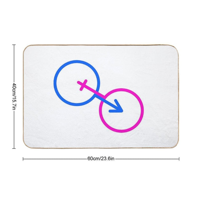Traditional Is The Normal  Slip-Resistant Bath Mat