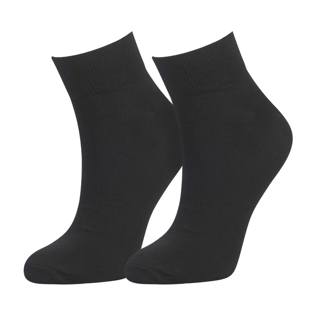 tittimitti Men’s Organic Cotton Ankle Socks 3-Pack – Breathable Everyday Ankle Socks