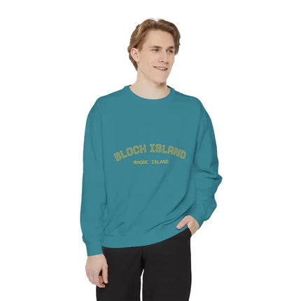 Ocean State Styles Sweatshirt Block Island 80 Percent Cotton