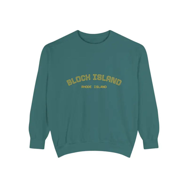 Ocean State Styles Sweatshirt Block Island 80 Percent Cotton