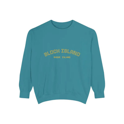 Ocean State Styles Sweatshirt Block Island 80 Percent Cotton
