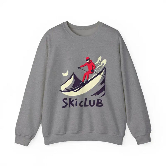 Ocean State Styles Sweatshirt Ski Club Heavy Blend Unisex