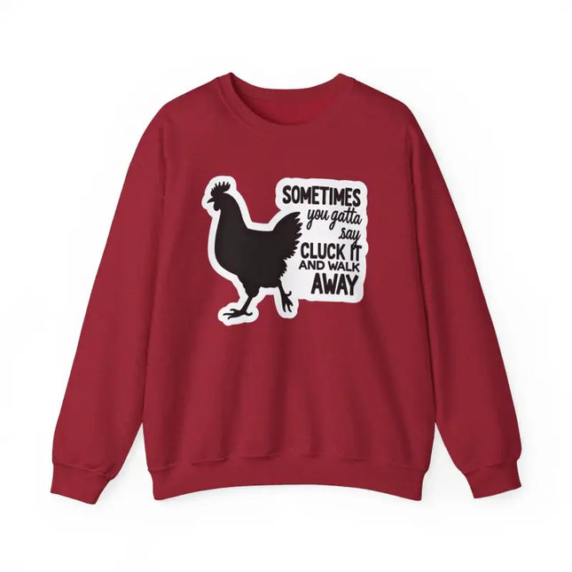 Ocean State Styles Sweatshirt Quirky Chicken Graphic