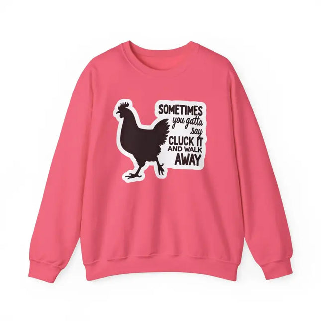 Ocean State Styles Sweatshirt Quirky Chicken Graphic