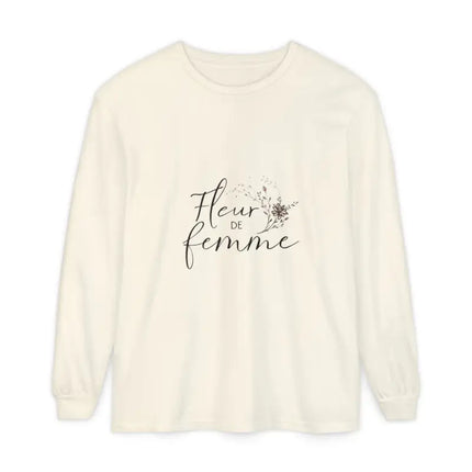 Ocean State Styles T Shirt Fleur De Femme Floral Long Sleeve