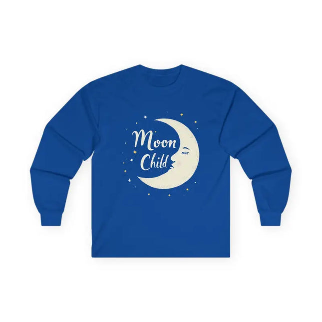 Ocean State Styles Moon Child Long Sleeve Graphic Shirt