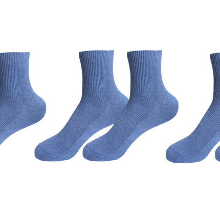 tittimitti® 100% Organic Combed Cotton Luxury Men's Socks. 3 Pairs. Made in Italy.