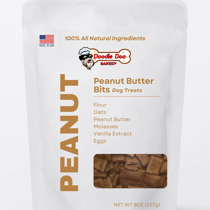 Homemade Dog Treats - 🥜 Peanut Butter Bits Dog Biscuits 1/2lb