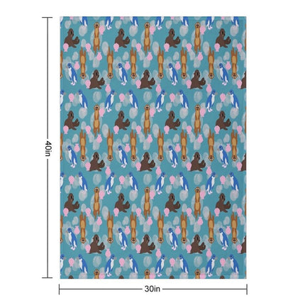 Team Tide Throw Blanket