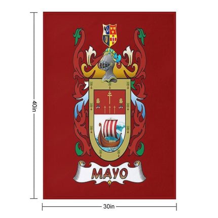 COUNTY MAYO Throw Blanket