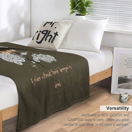 Dragon Without Rider - Tragedy, Rider Without Dragon - Dead Throw Blanket
