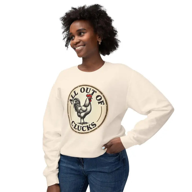 Ocean State Styles Sweatshirt All Out of Clucks Rooster