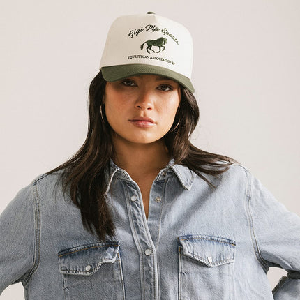Gigi Sports Vintage Trucker