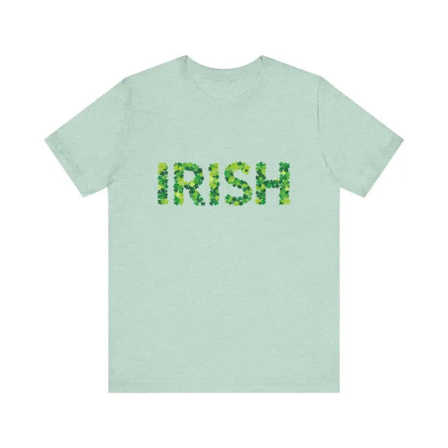 Ocean State Styles T Shirt Irish Shamrock Lettering