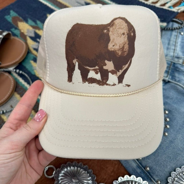 Hereford Bull Trucker Hat