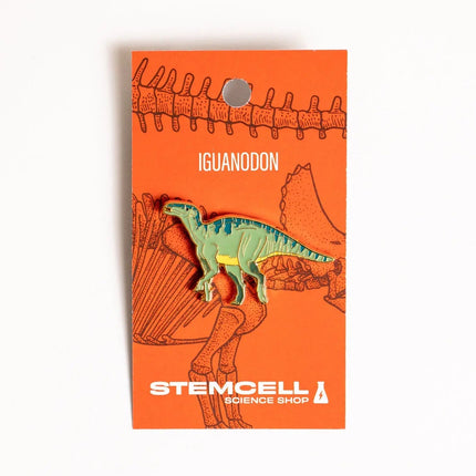 Iguanodon Enamel Pin (Iguanodon bernissartensis)