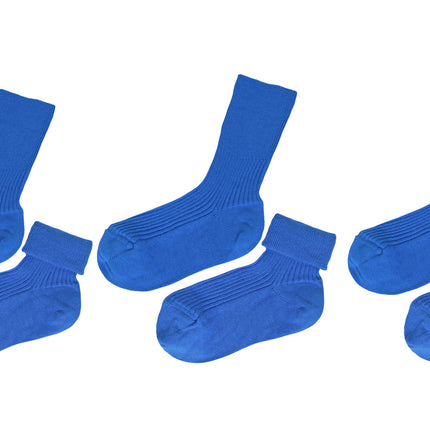 tittimitti® 100% Organic Cotton Kid's Socks (3-Pack) – Made in Italy, Unisex, Soft & Breathable for Boys & Girls.
