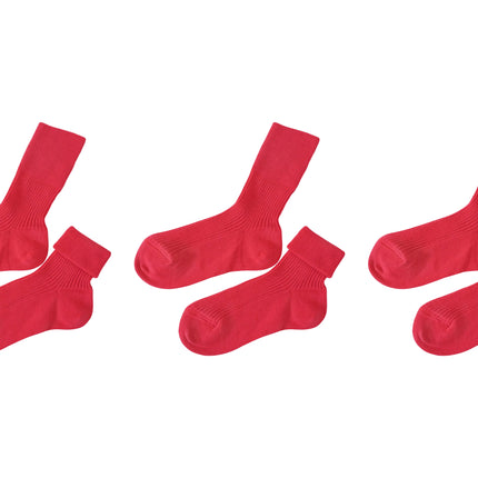 tittimitti® 100% Organic Cotton Kid's Socks (3-Pack) – Made in Italy, Unisex, Soft & Breathable for Boys & Girls.