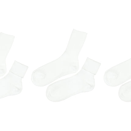 tittimitti® 100% Organic Cotton Kid's Socks (3-Pack) – Made in Italy, Unisex, Soft & Breathable for Boys & Girls.
