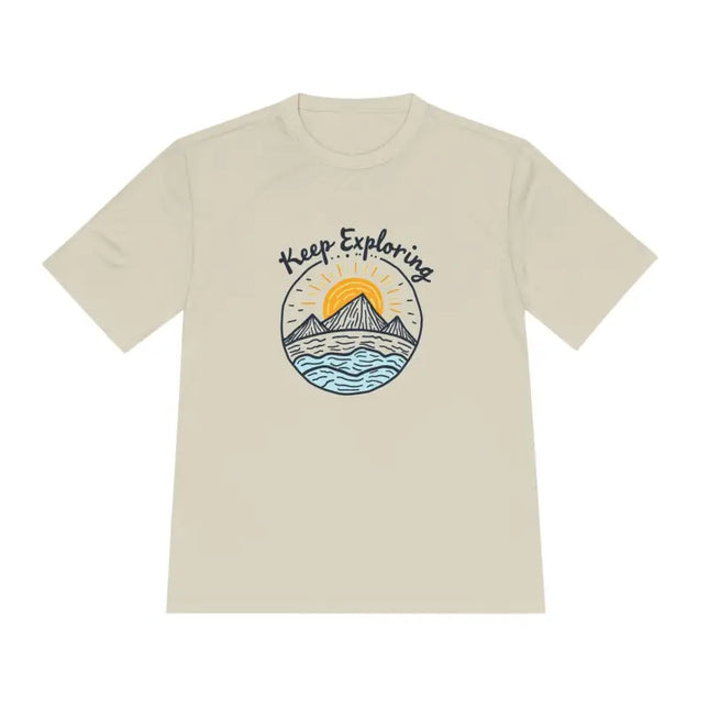 Ocean State Styles Keep Exploring Quick Dry Unisex T Shirt