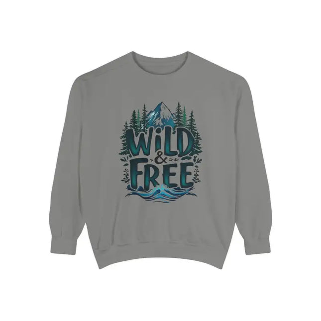 Ocean State Styles Sweatshirt Wild And Free Graphic