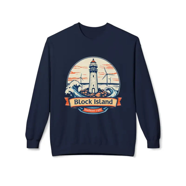 Ocean State Styles Sweatshirt Block Island Lighthouse