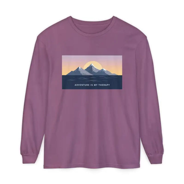 Ocean State Styles Long Sleeve Mountain Sunrise T Shirt