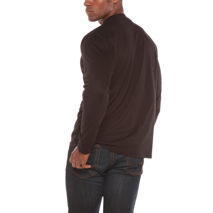 Men's Bamboo Viscose/Organic Cotton Long Sleeve T-Shirt
