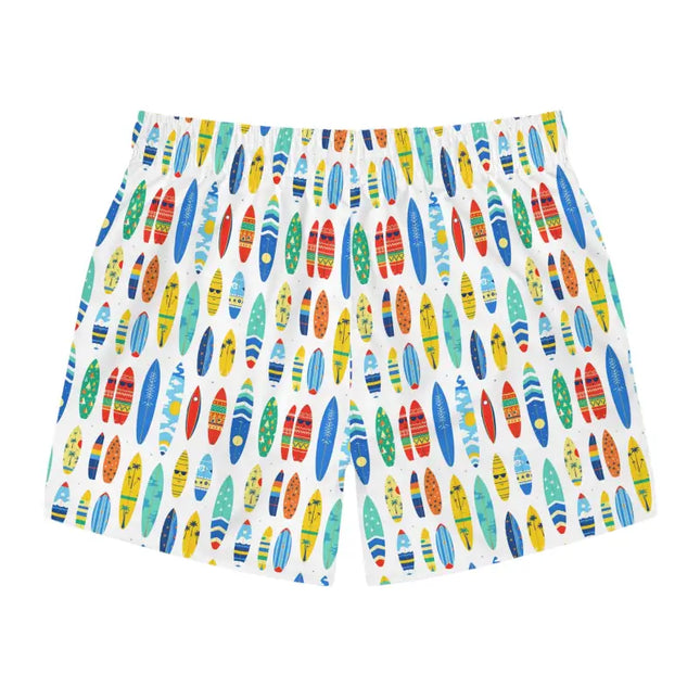 Ocean State Styles Swim Trunks Surfboard Pattern Mens