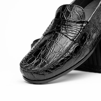 MONZA Crocodile Driver, Black
