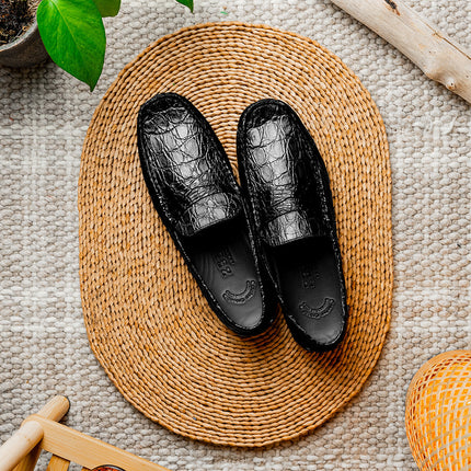 MONZA Crocodile Driver, Black