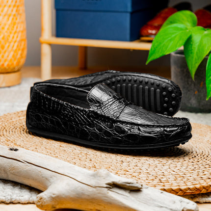 MONZA Crocodile Driver, Black