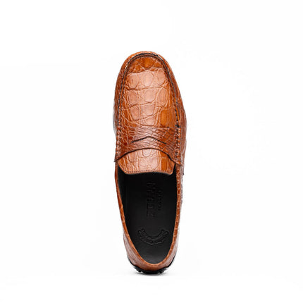 MONZA Crocodile Driver, Cognac